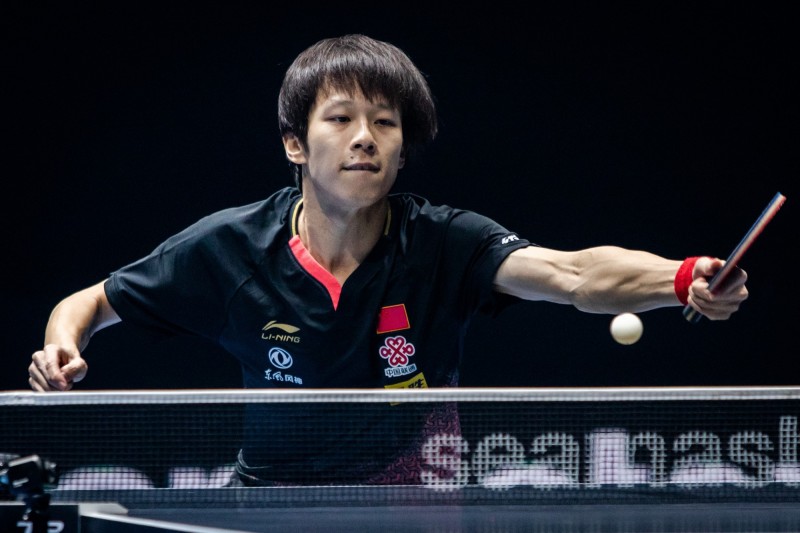 林高遠直落四遭林昀儒橫掃。（取自T2聯賽官網）