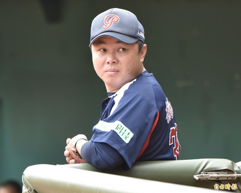  平鎮高中總教練吳柏宏。（記者塗建榮攝）