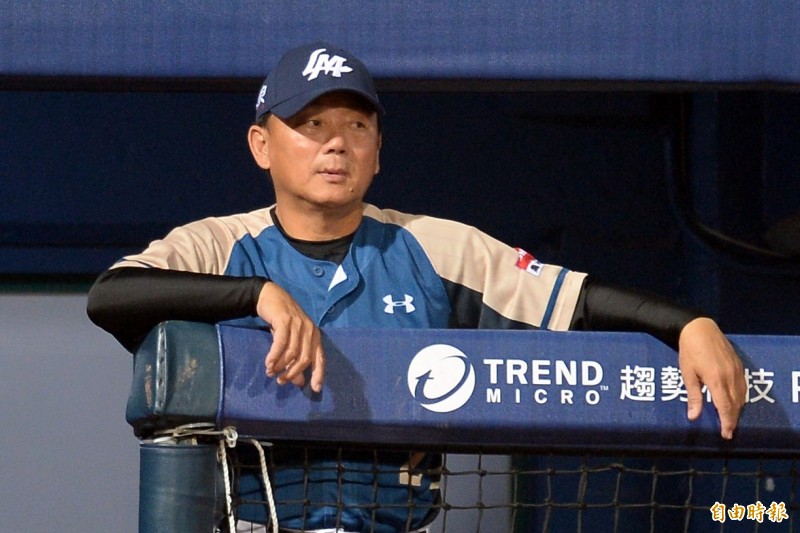 洪一中接任富邦悍將總教練。（資料照，記者林正堃攝）