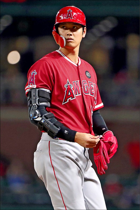 大谷日職菜鳥年直球均速為149.2公里,赴美前均速已升到155.5公里。(資料照) 大谷日職菜鳥年直球均速為149.2公里,赴美前均速已升到155.5公里。(資料照)