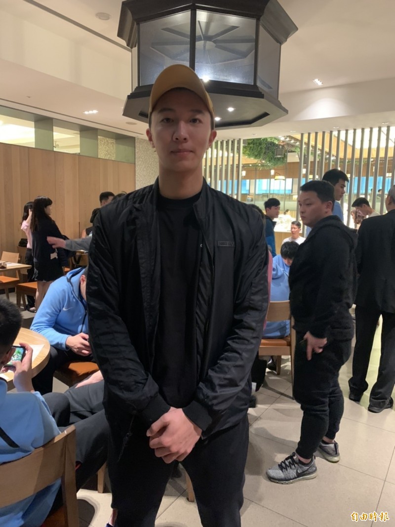 簡祐哲。（記者廖聿偉攝）