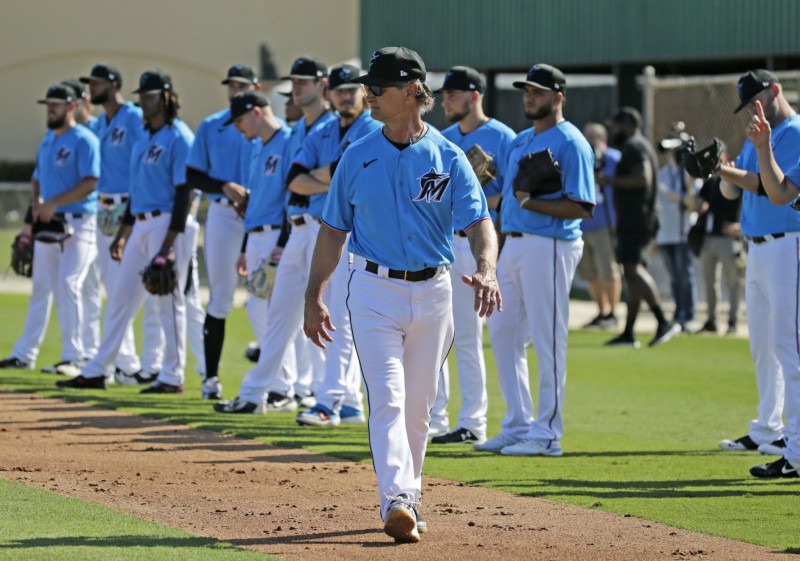 馬林魚教頭馬丁利。（資料照，美聯社）