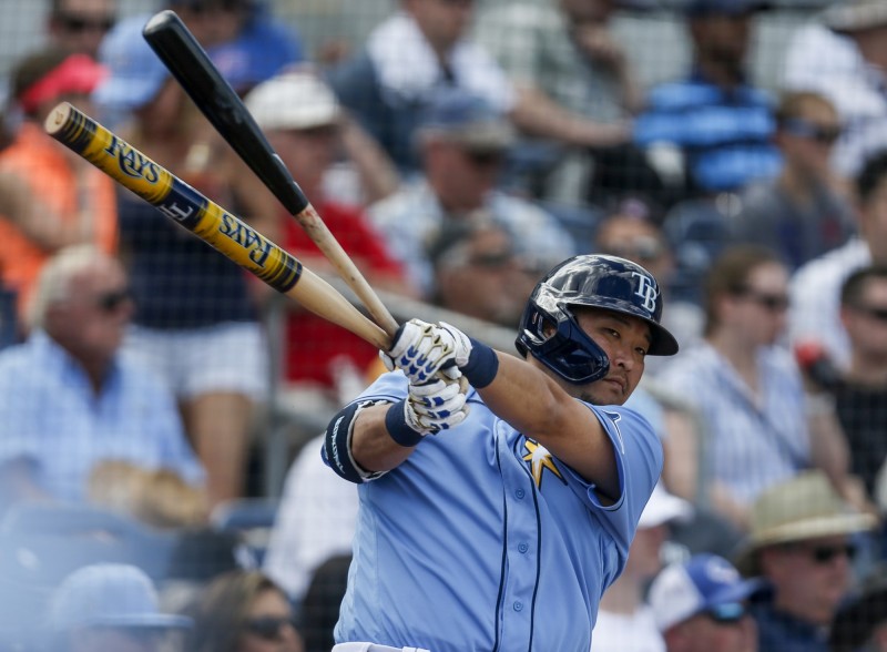 筒香嘉智。（USA TODAY Sports）