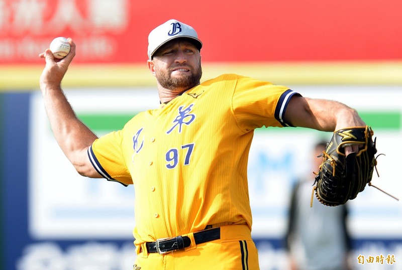 兄弟先發萊福力。（資料照，記者林正堃攝）