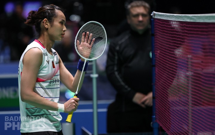 受到武漢肺炎疫情影響，戴資穎等台將在結束全英賽後恐怕得居家檢疫14天。（資料照，Badminton Photo提供）