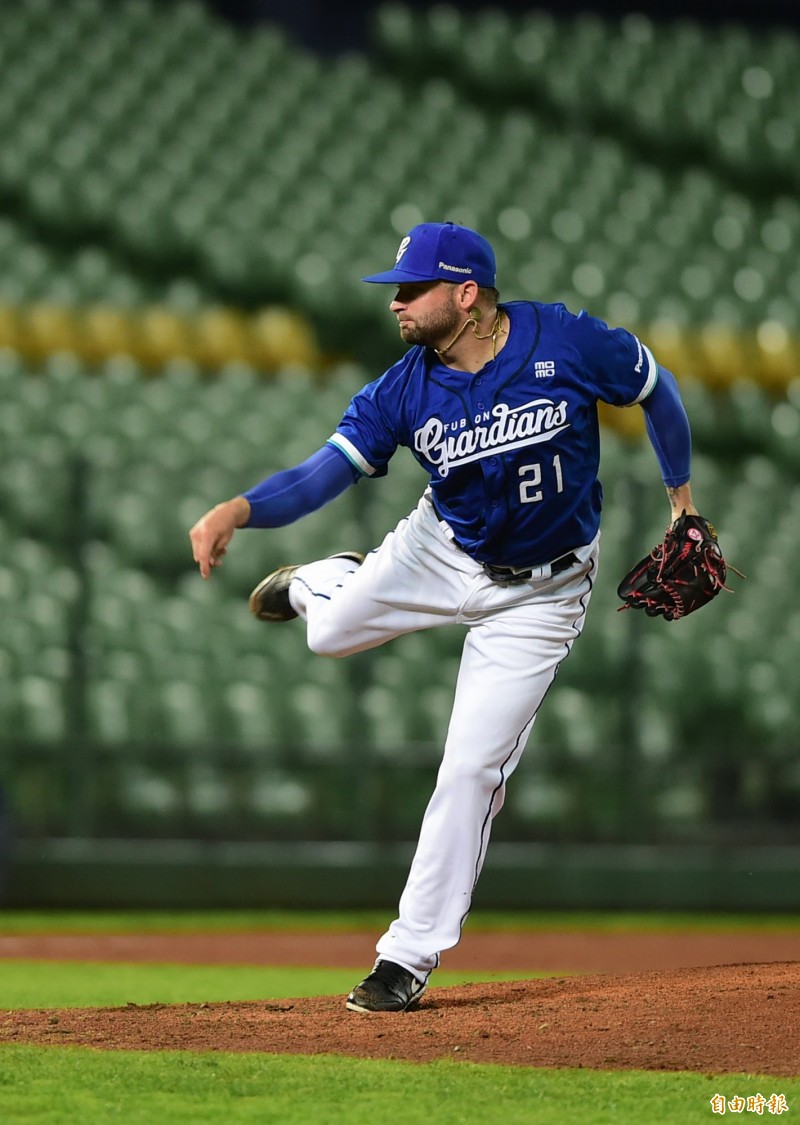 伍鐸先發6局無失分。（記者廖耀東攝）