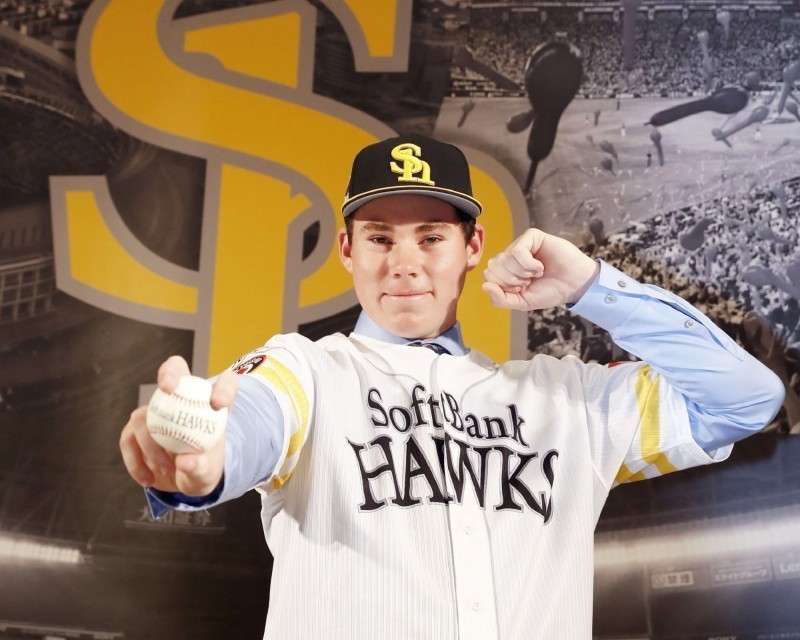 軟銀隊大物投手史都華。（資料照，美聯社）