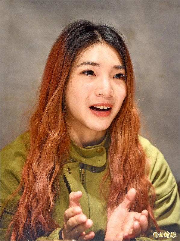 詹喬愉美顏有方。(記者羅沛德攝) 詹喬愉美顏有方。(記者羅沛德攝)