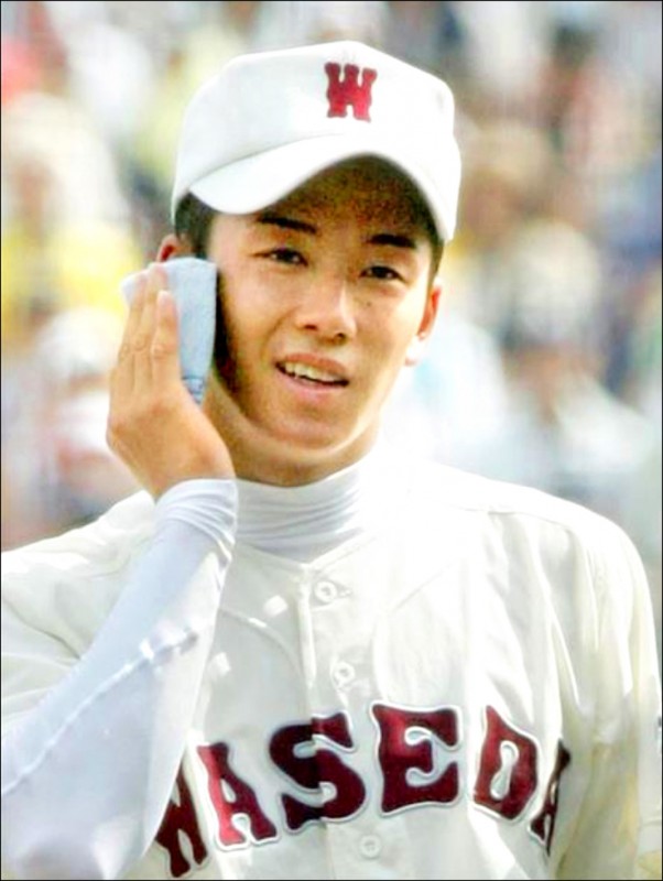 齋藤佑樹率隊贏得夏季甲子園，掀「手帕王子」旋風。（資料照，產經新聞提供）