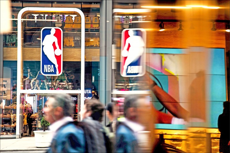 NBA將朝打滿完整例賽方向規劃復工。(資料照,法新社) NBA將朝打滿完整例賽方向規劃復工。(資料照,法新社)
