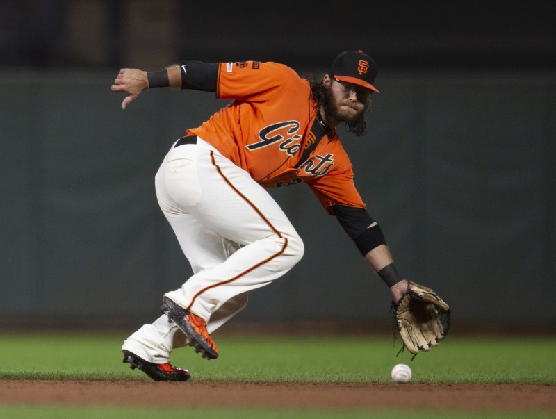 巨人隊克勞佛。（資料照，USA TODAY Sports）