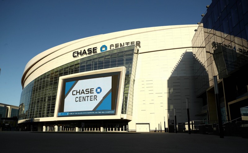 勇士隊主場大通中心。（資料照，法新社）