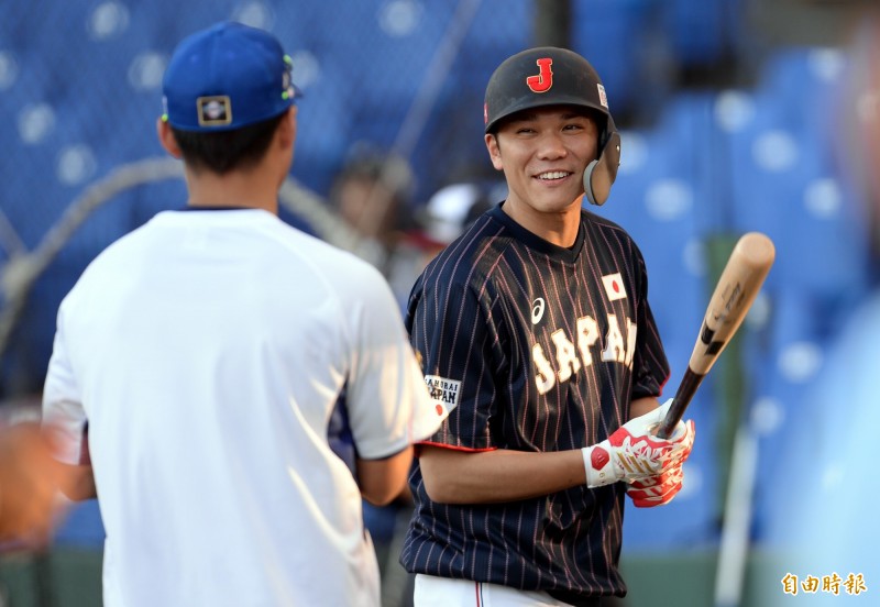坂本勇人。（記者林正堃攝）