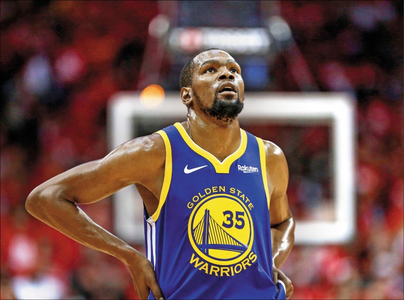 杜蘭特表示不急著復出，待下個球季才會亮相。（今日美國）