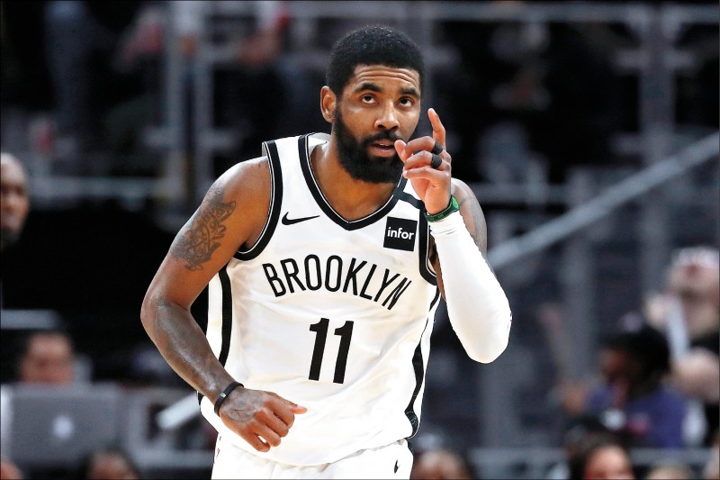 厄文串聯球員發起「反復賽聯盟」，勢必為NBA重啟帶來影響。（美聯社）