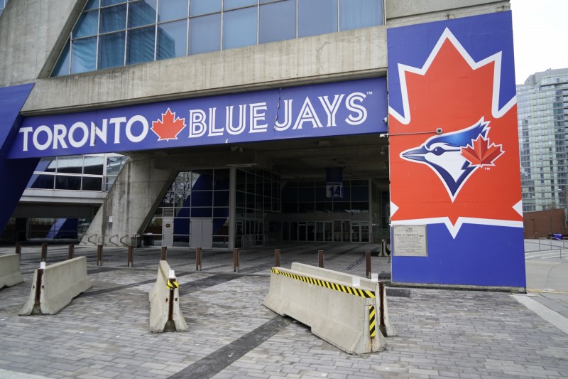 藍鳥隊傳出有球員與職員確診。（資料照，今日美國）