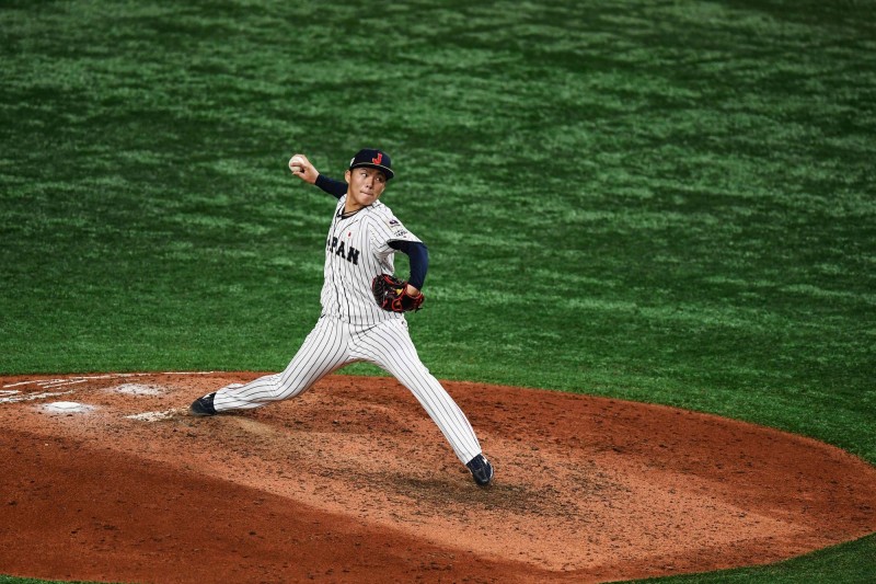 歐力士21歲強投山本由伸。（資料照，法新社）