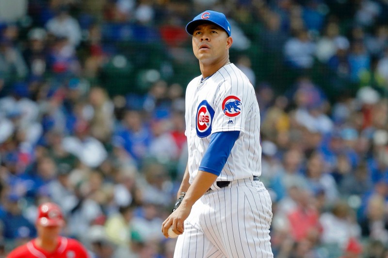 小熊隊投手昆塔納上週在家洗碗時不慎弄傷手指 恐怕無法趕上開季（資料照，今日美國）