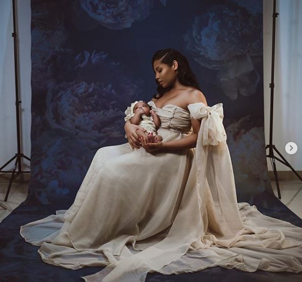 「牙買加閃電」波爾特（Usain Bolt），近日在個人IG公佈寶貝女兒照片。（圖片取自IG）