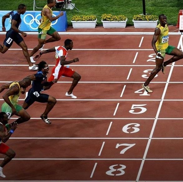 「牙買加閃電」波爾特（Usain Bolt），近日在個人IG公佈寶貝女兒照片。（圖片取自IG）