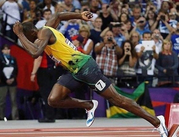 「牙買加閃電」波爾特（Usain Bolt），近日在個人IG公佈寶貝女兒照片。（圖片取自IG）