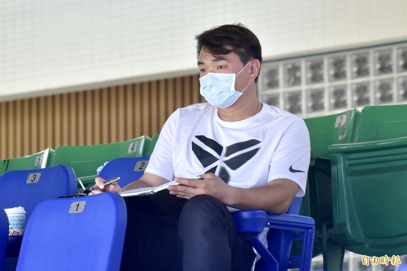 中信兄弟農場主管彭政閔。（資料照，記者塗建榮攝）