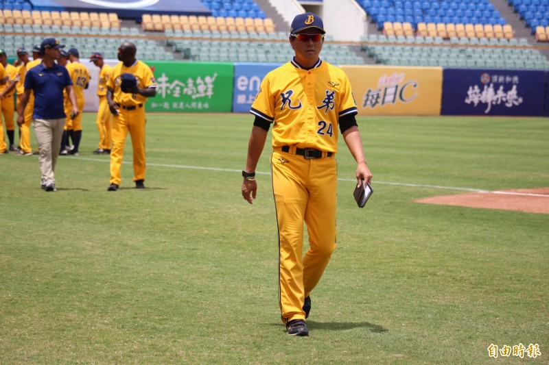 中信兄弟二軍總教練林威助。（資料照，記者羅志朋攝）