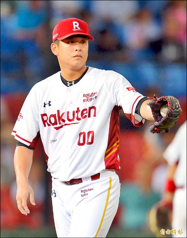 桃猿去年選秀第1指名蘇俊璋,僅花1年已在牛棚找到一席之地。(資料照,記者林正堃攝) 桃猿去年選秀第1指名蘇俊璋,僅花1年已在牛棚找到一席之地。(資料照,記者林正堃攝)
