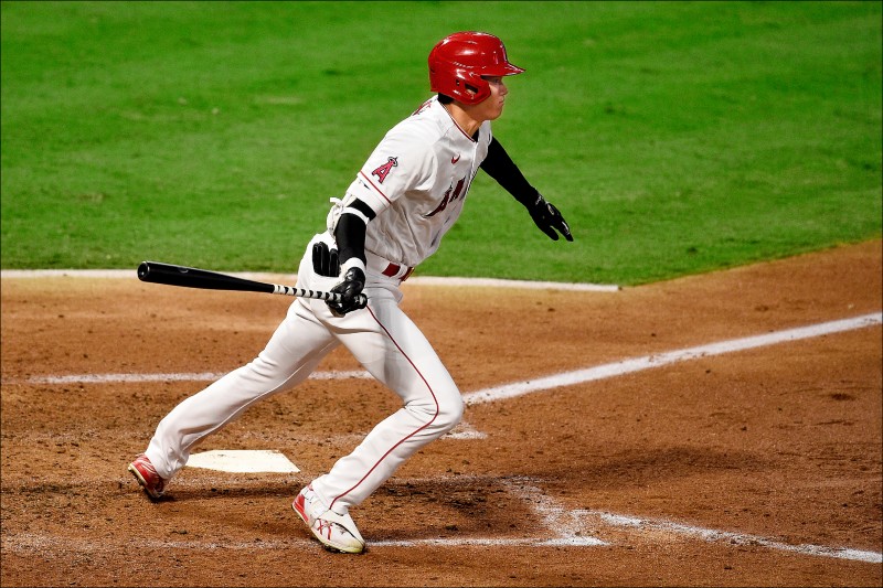 大谷連3場敲出雙安。(美聯社) 大谷連3場敲出雙安。(美聯社)