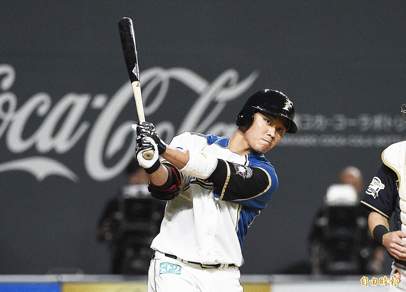 王柏融。（資料照，記者陳志曲攝）