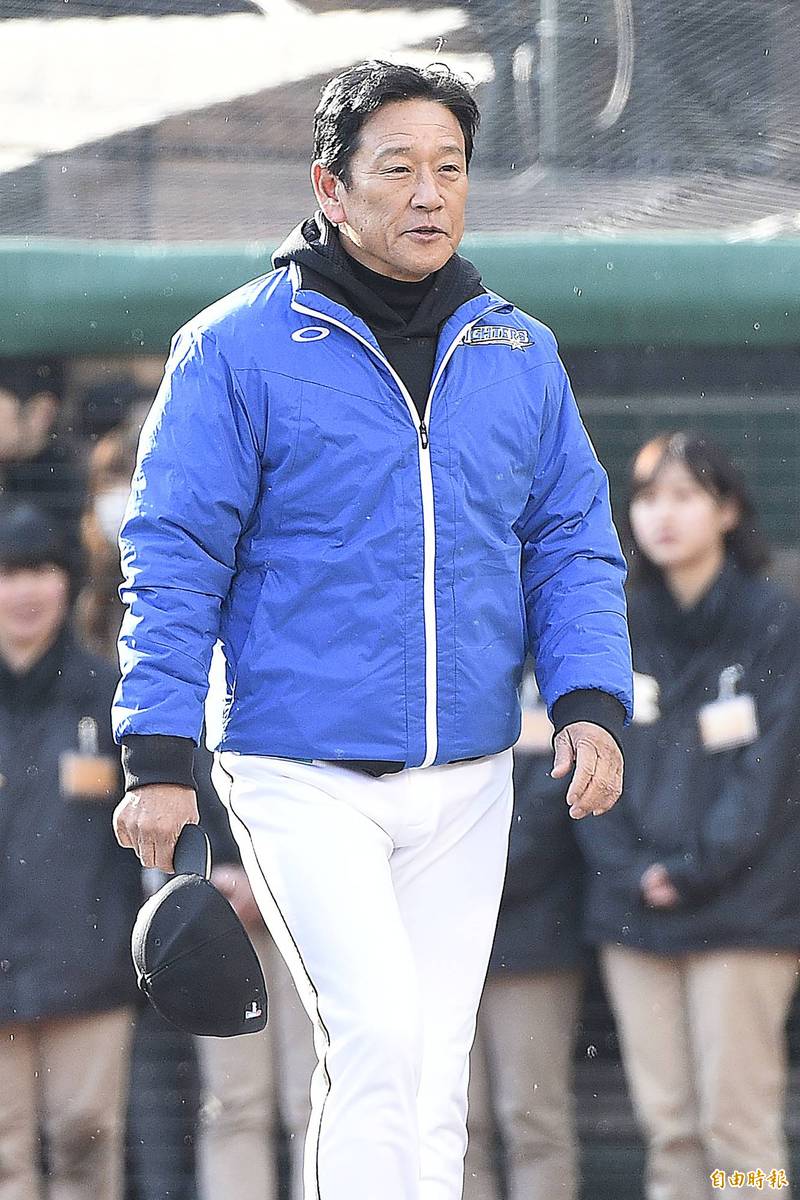火腿監督栗山英樹。（資料照，記者陳志曲攝）
