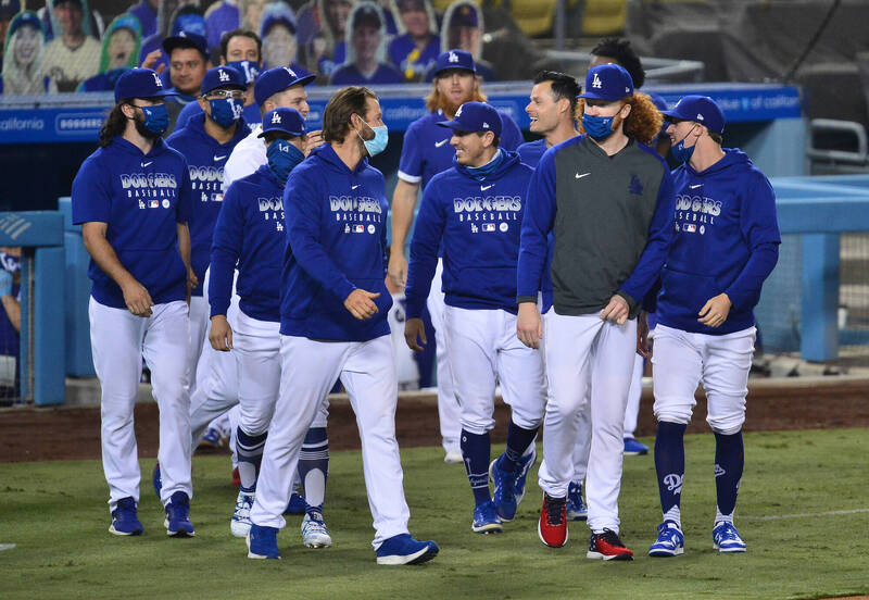 道奇連8年奪國聯西區冠軍。（今日美國）