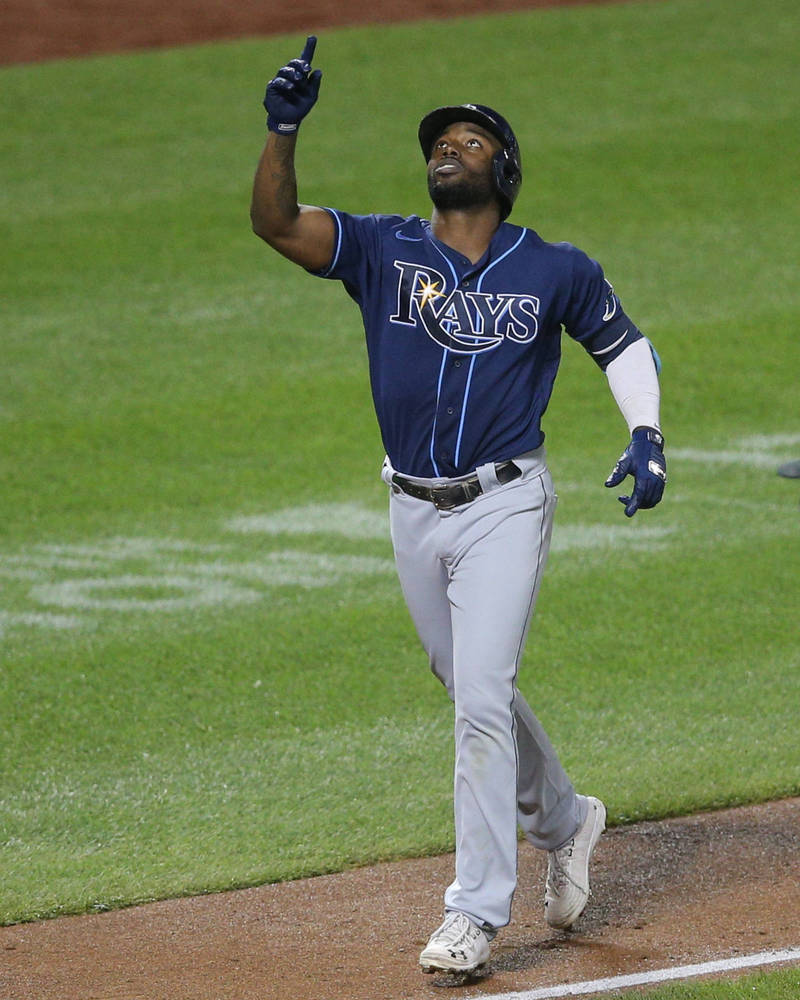 光芒阿羅薩雷納單場雙響砲。（今日美國）