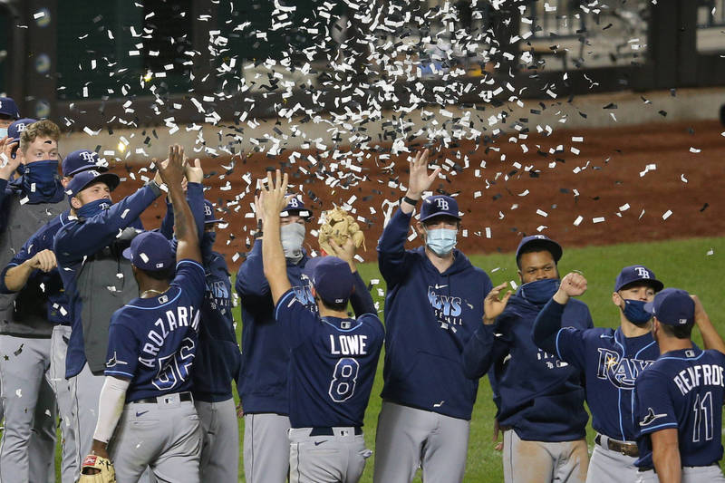 光芒奪得美聯東區冠軍。（今日美國）