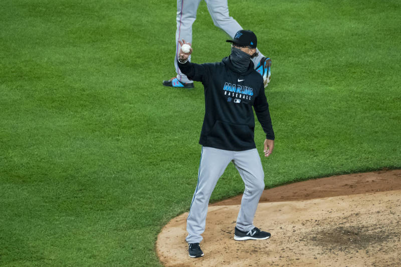 馬林魚教頭馬丁利。（美聯社）