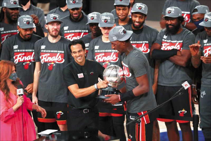 「大嘴」米勒預測熱火拚滿7場封王。（資料照）