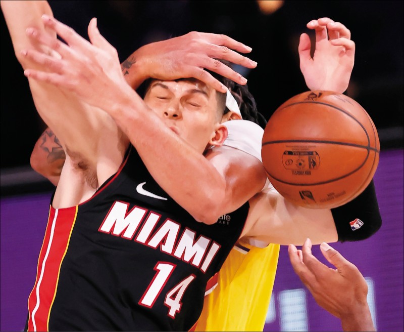 熱火赫爾羅昨役沒能再次締造東部決賽驚奇。（法新社）