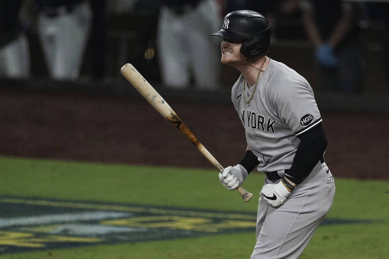 佛雷瑟今年打擊表現優異，關鍵時刻卻沒能代打上陣。（資料照）