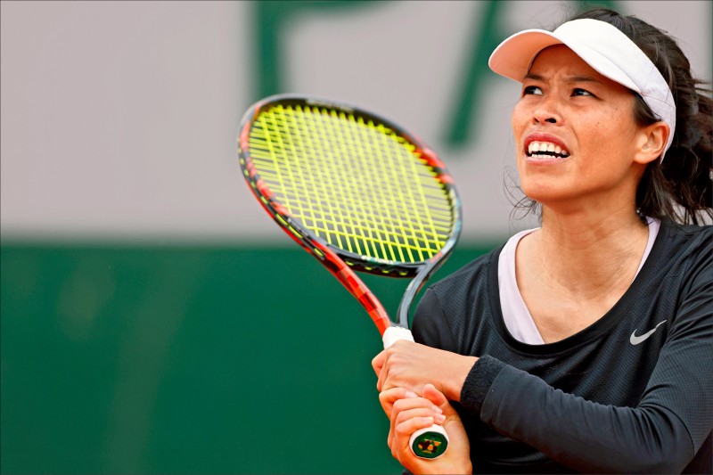 謝淑薇接獲ITF通知，確定無緣進軍東奧。（資料照，法新社）