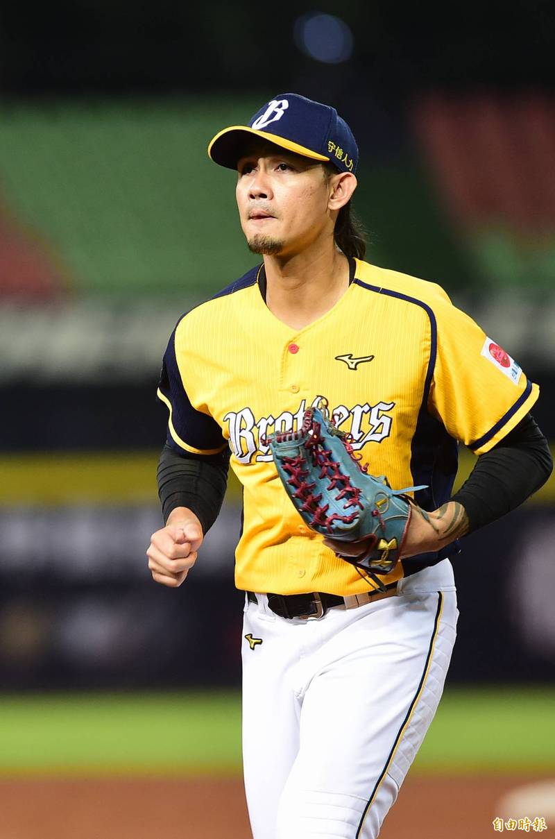 中信兄弟張志豪。（記者廖耀東攝）