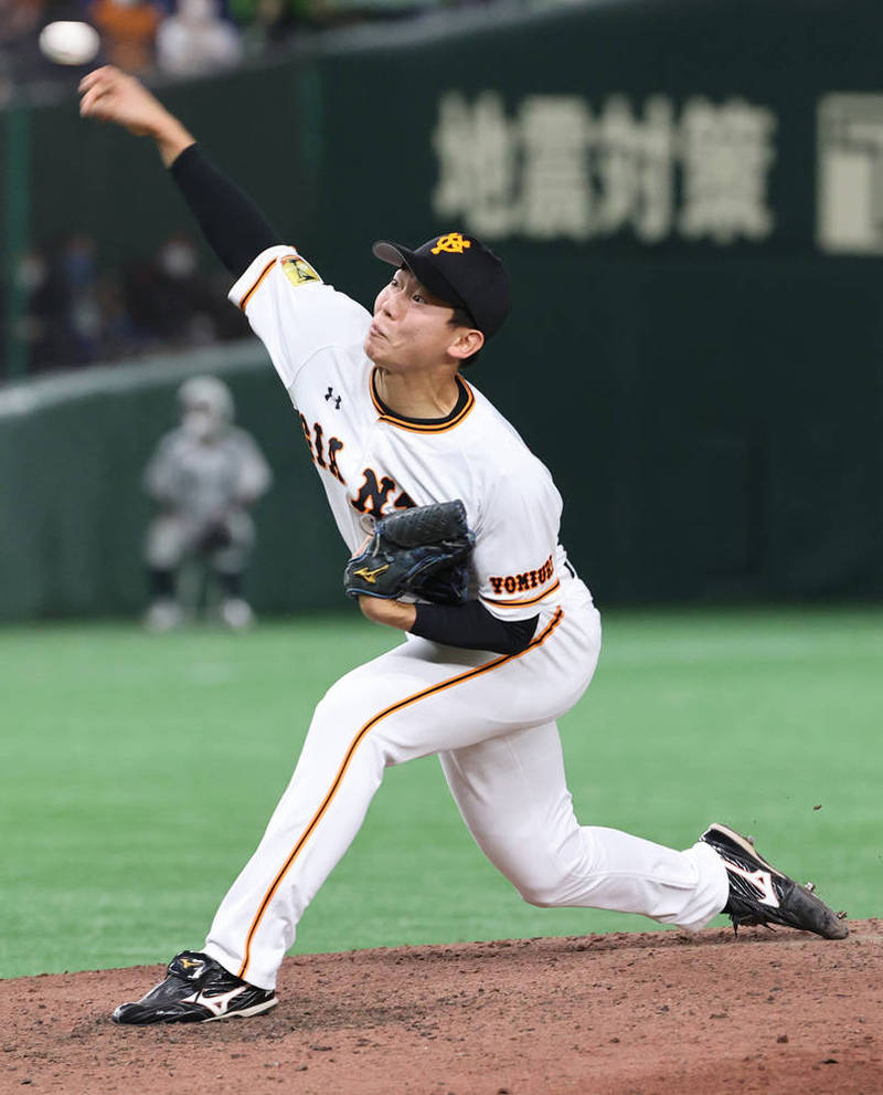 畠世周9局完投完封勝。（圖片取自巨人推特）