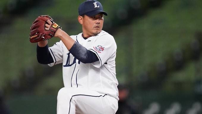 松坂大輔。（資料照，取自西武獅推特）