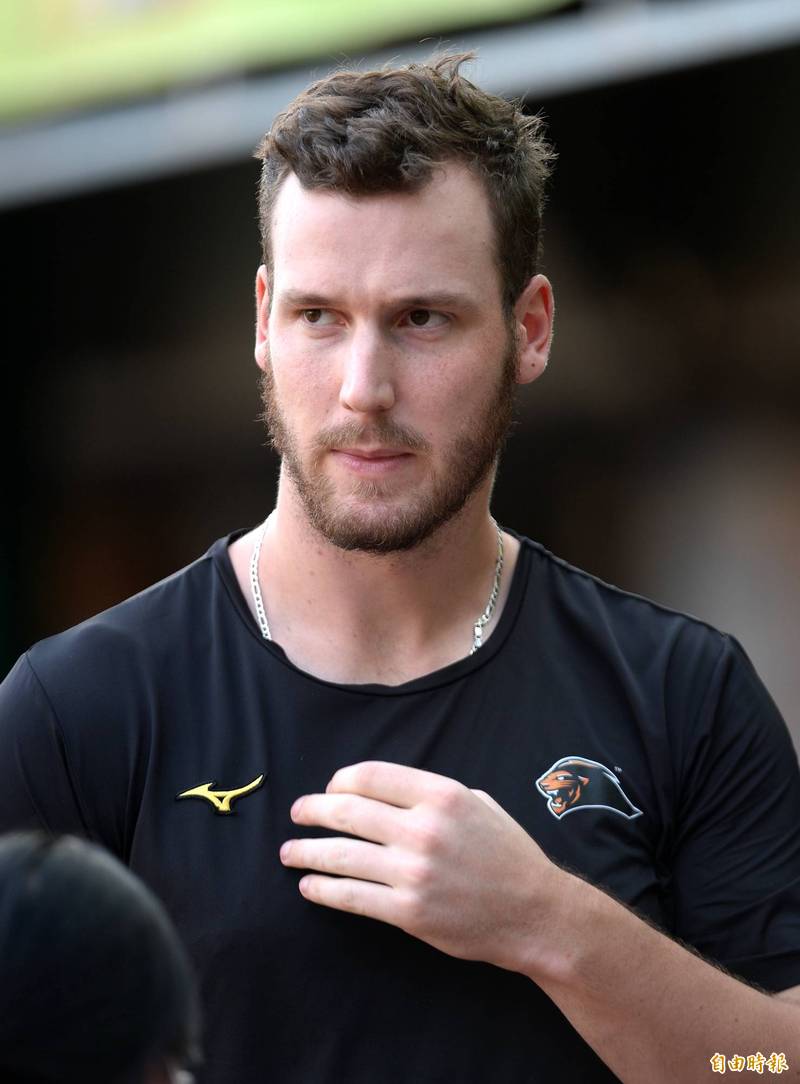 布雷克。（記者林正堃攝）