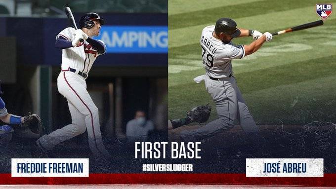 一壘手銀棒獎。（圖片取自MLBNetwork）