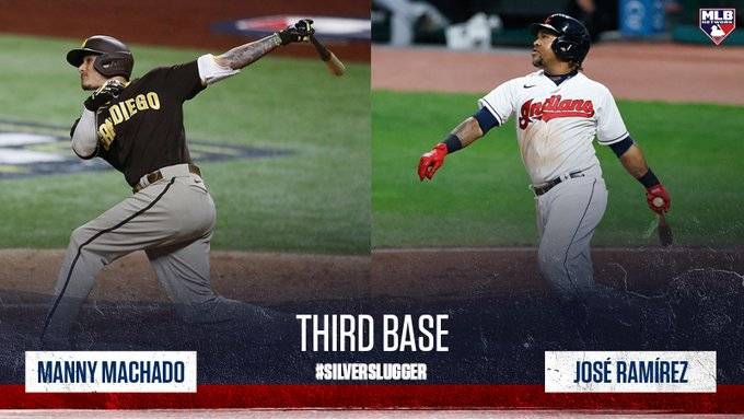 三壘手銀棒獎。（圖片取自MLBNetwork）