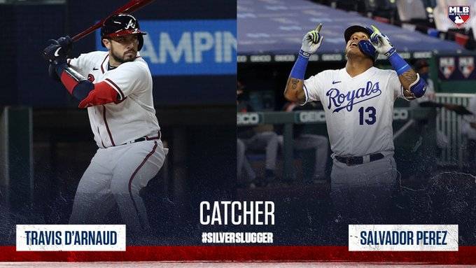 捕手銀棒獎。（圖片取自MLBNetwork）