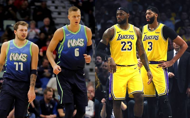 衛冕軍湖人將在耶誕節對決獨行俠。（資料照）