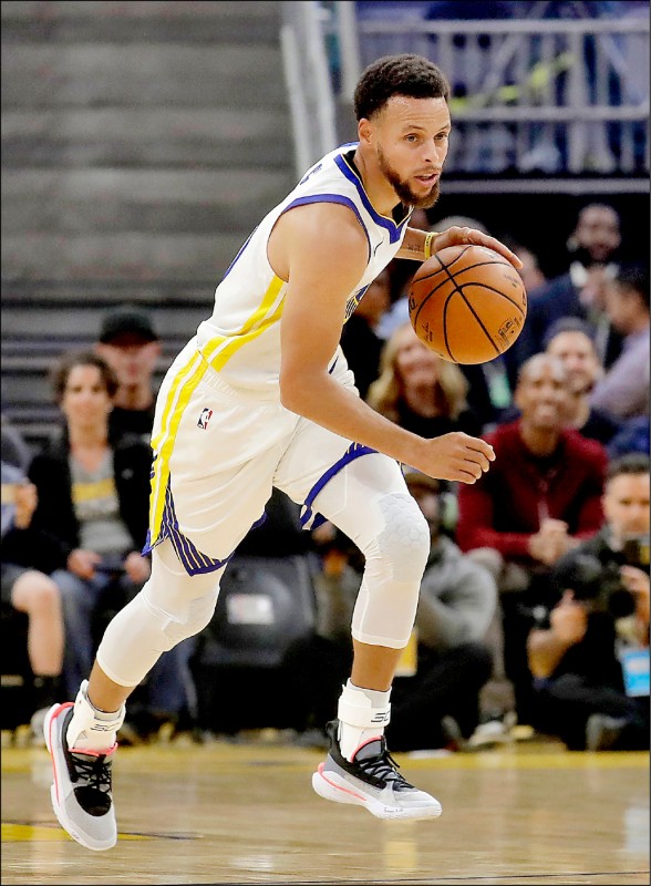 柯瑞。（資料照，美聯社）