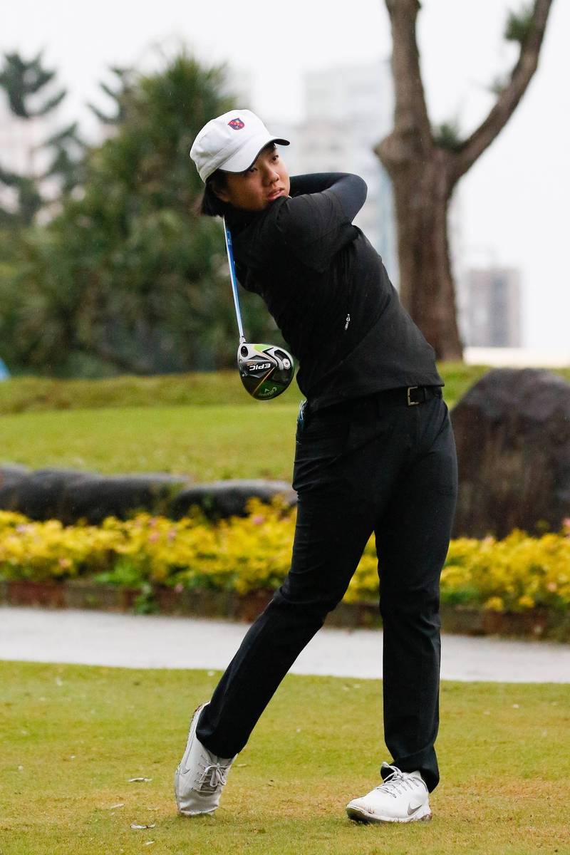 高球 富邦長春高球賽向前輩學習業餘張雅淳獲並列13 自由體育