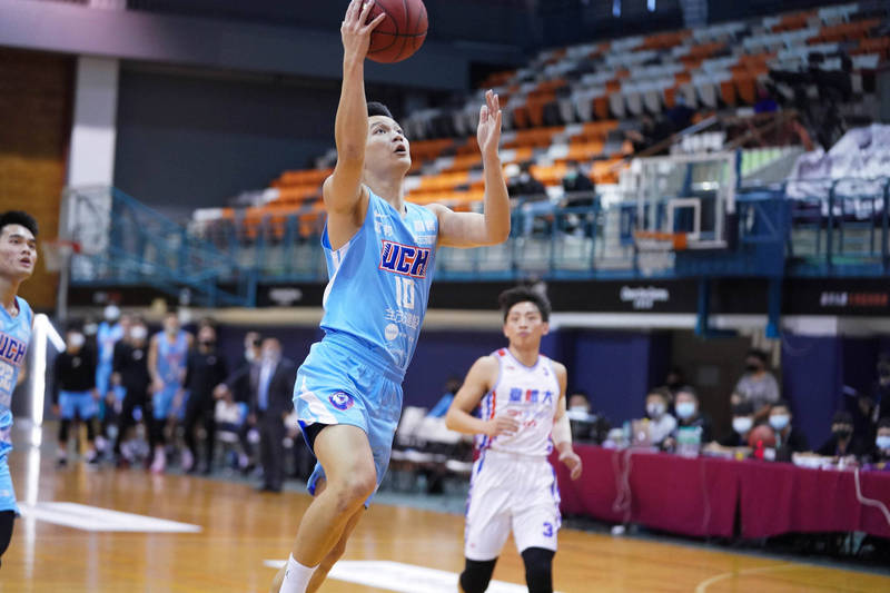 健行謝亞軒19分，含三分球五投俱中。（大專體總提供）